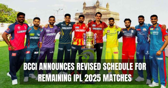 ipl resume date 2025 -BCCI Releases Updated IPL 2025 Schedule: Tournament to Resume on May 17 After Temporary Suspension