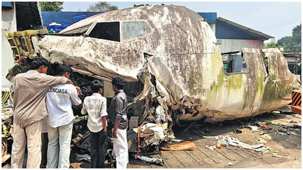 Air India Express Karipur plane scrap
