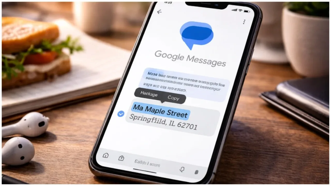 Google Messages Copy Paste Update