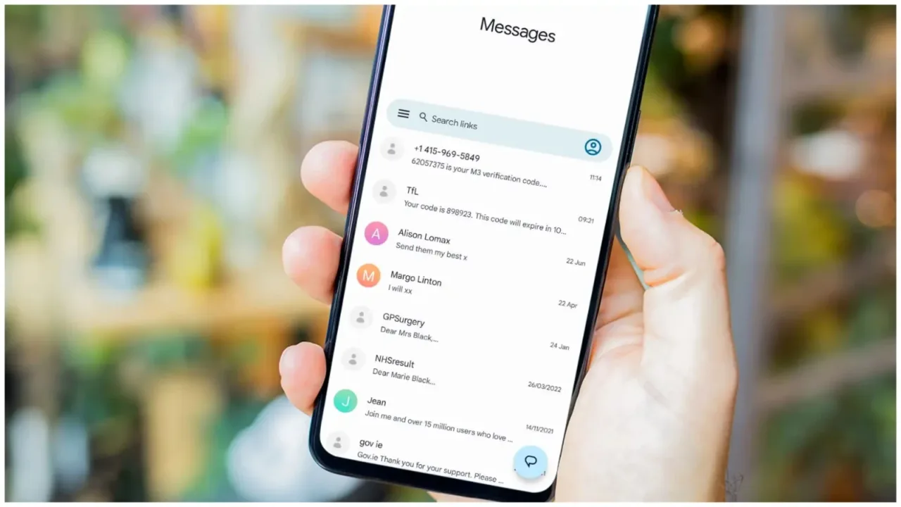 Google Messages Copy Paste Update