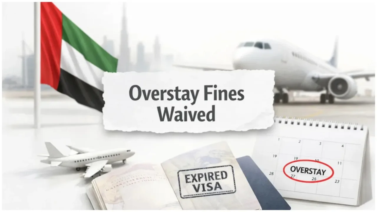 UAE overstay fine waiver