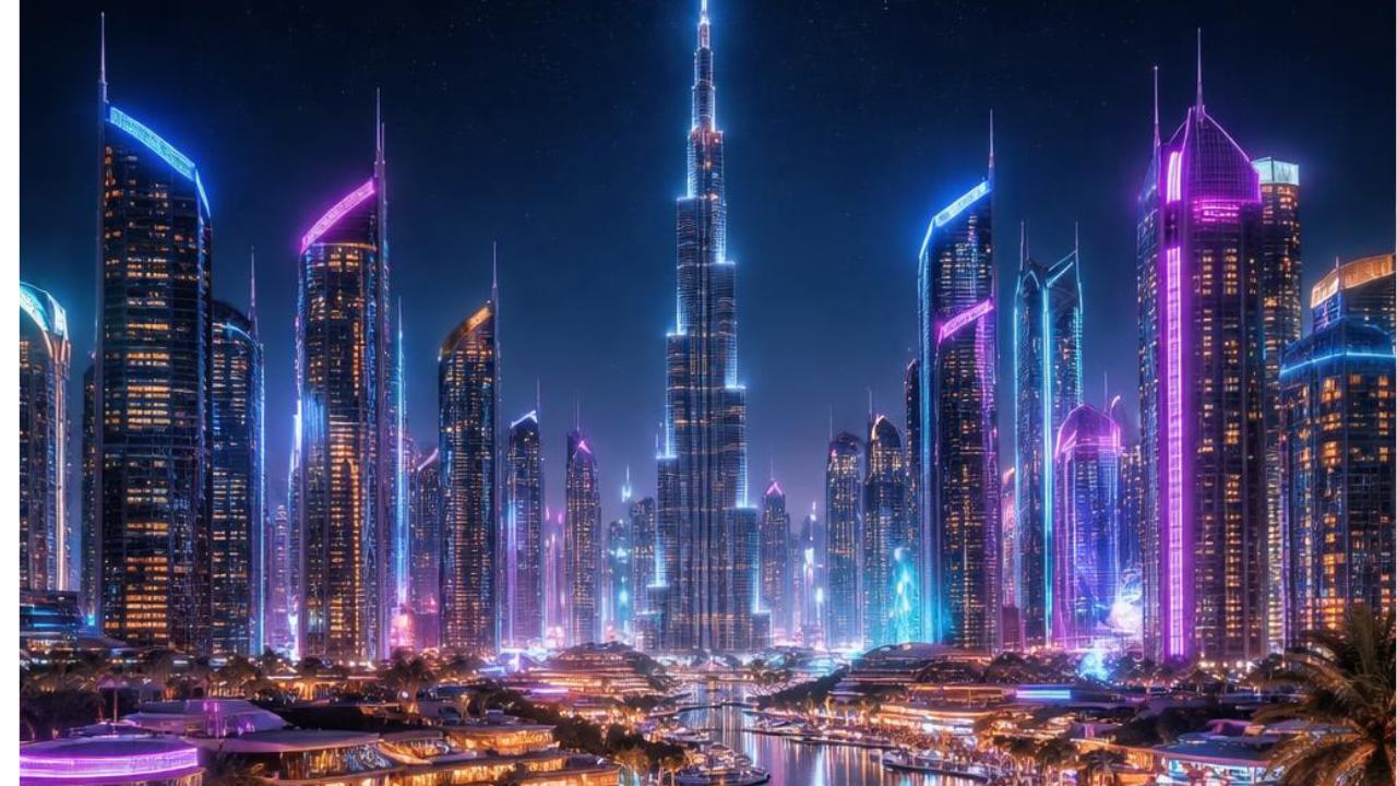 dubai entertainment district 2026 skyline