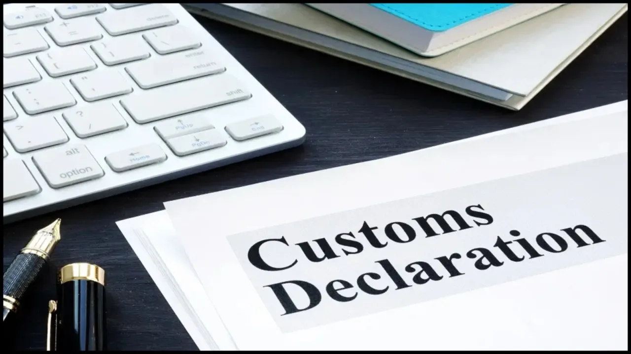 India customs declaration