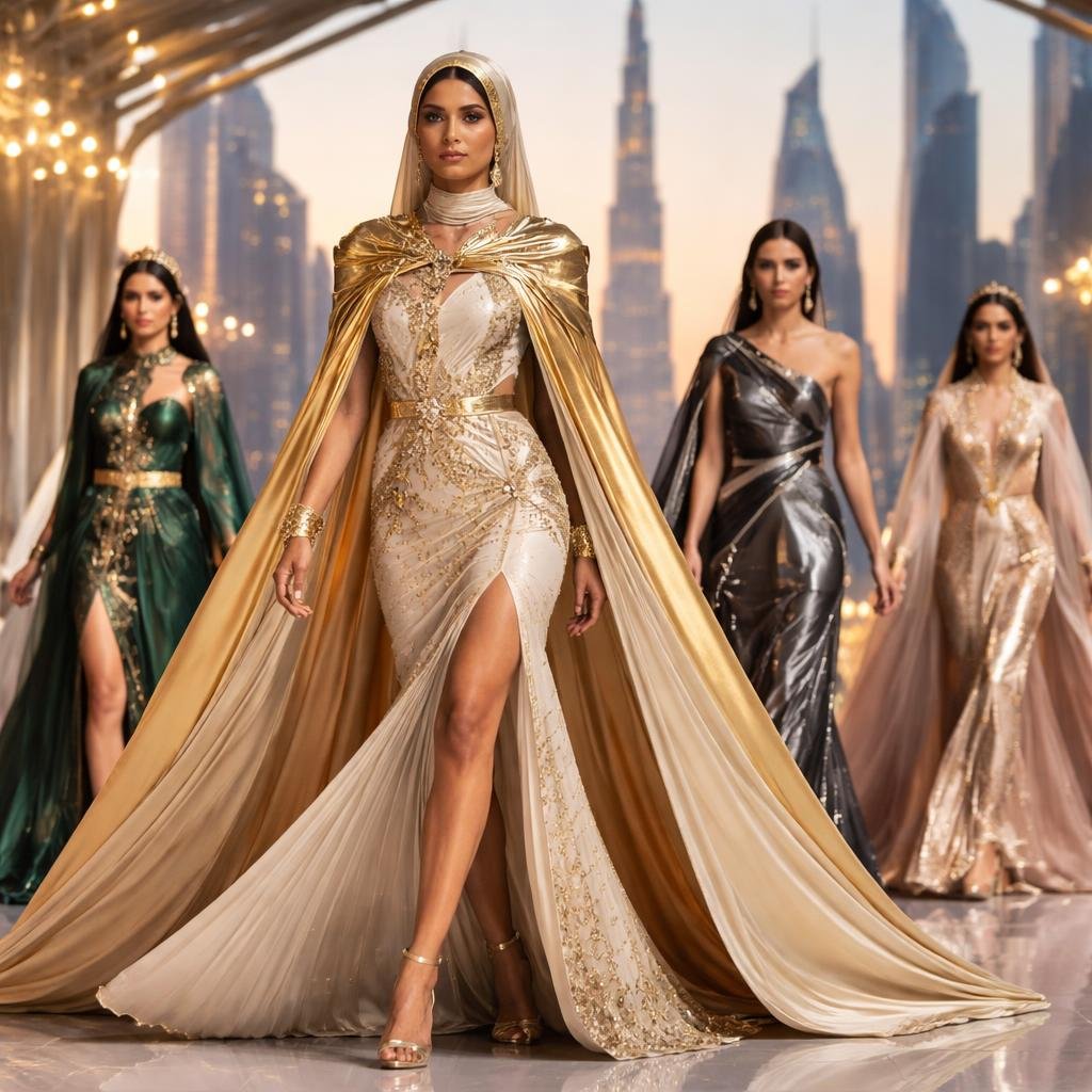luxury fashion trends uae 2026 dubai style