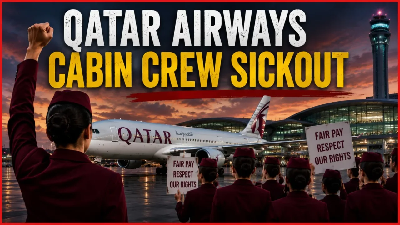 Qatar Airways Cabin Crew Sickout