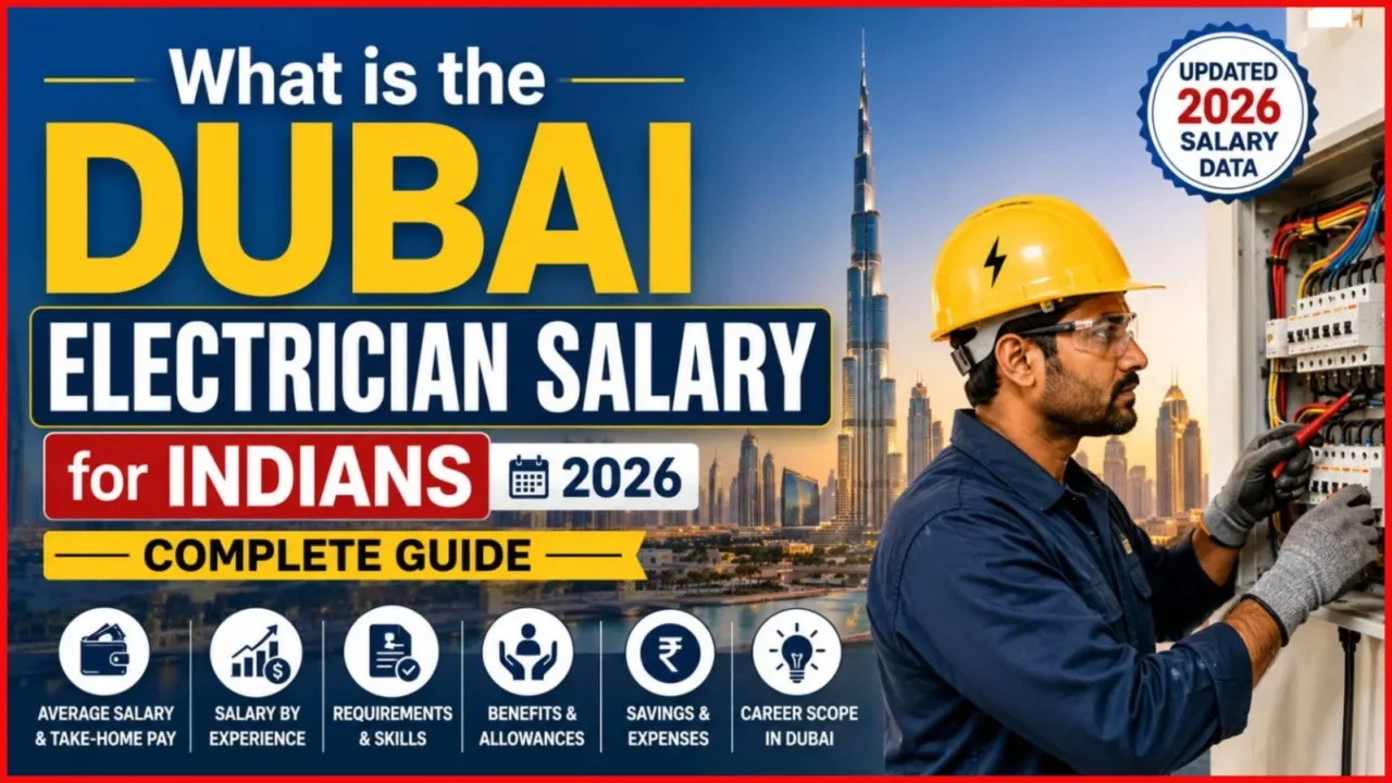 What is the Dubai Electrician Salary for Indians 2026