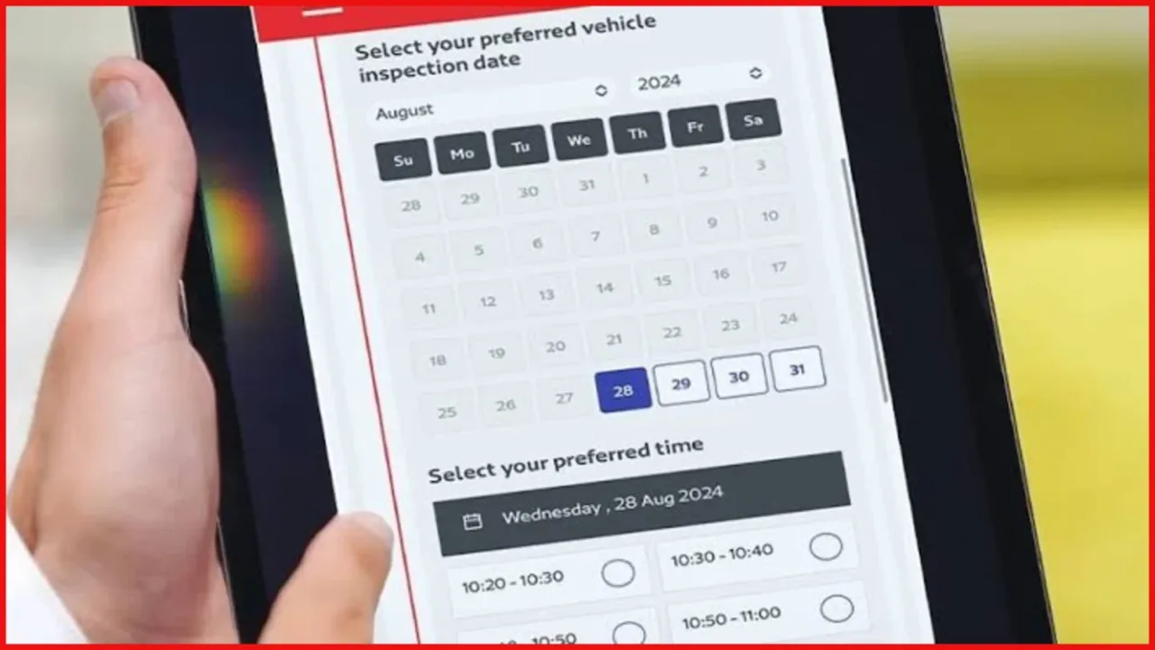 RTA Mobile Vehicle Inspection Dubai
