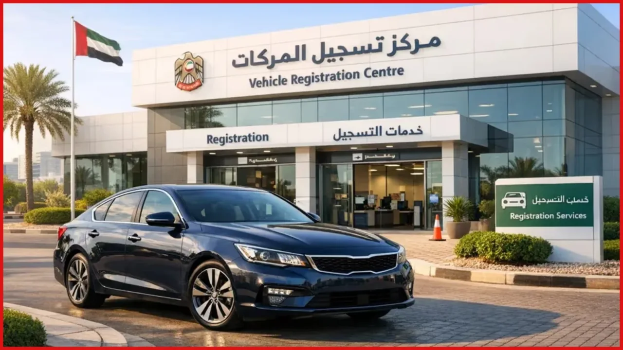 How to complete car registration UAE