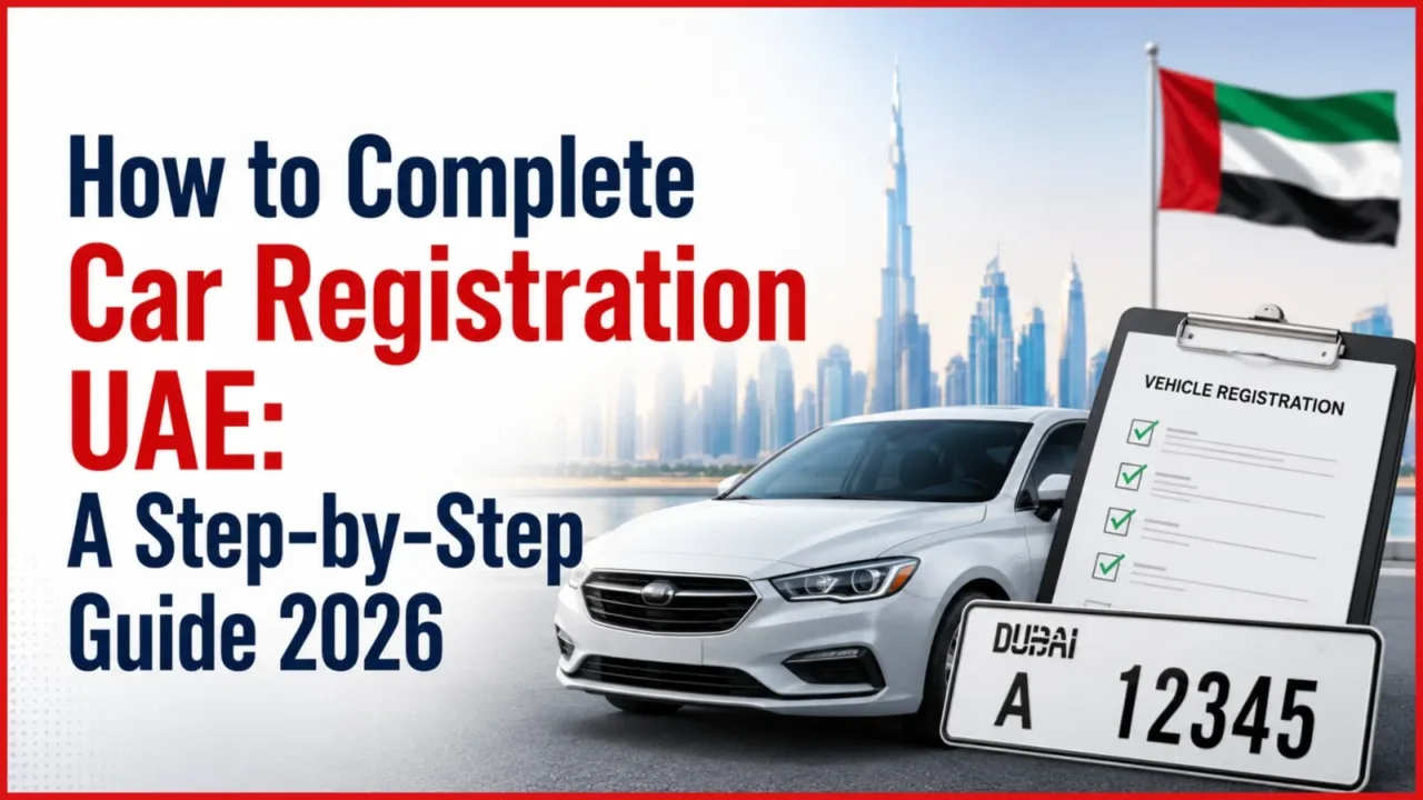 How to complete car registration UAE