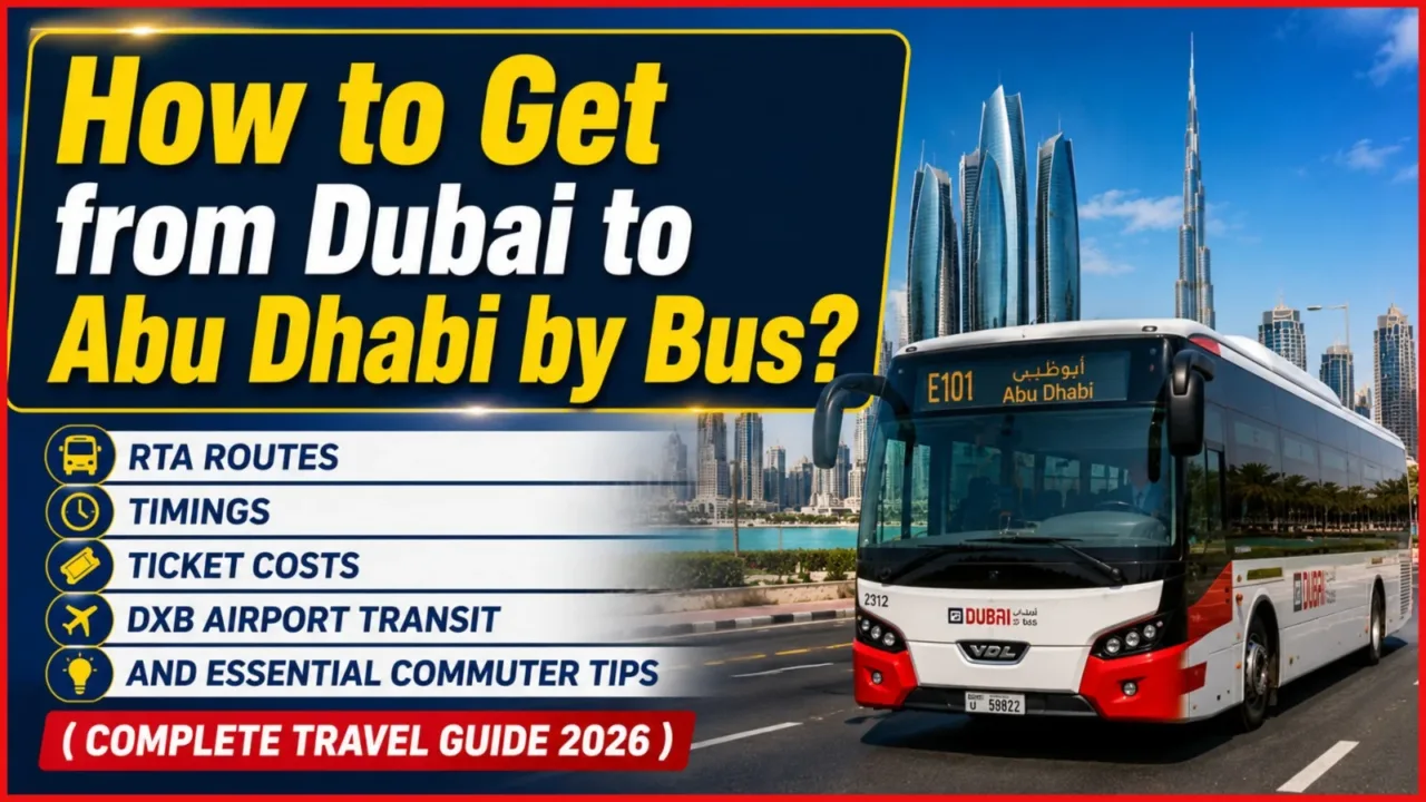 How to get from Dubai to Abu Dhabi by bus?
