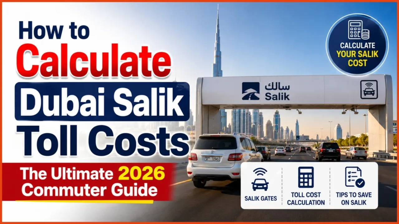 How to calculate Dubai Salik toll costs