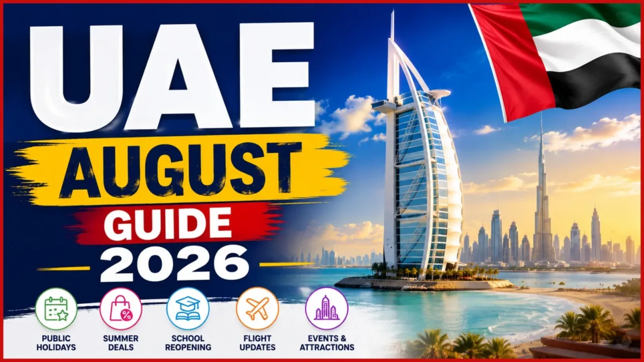 UAE August guide 2026