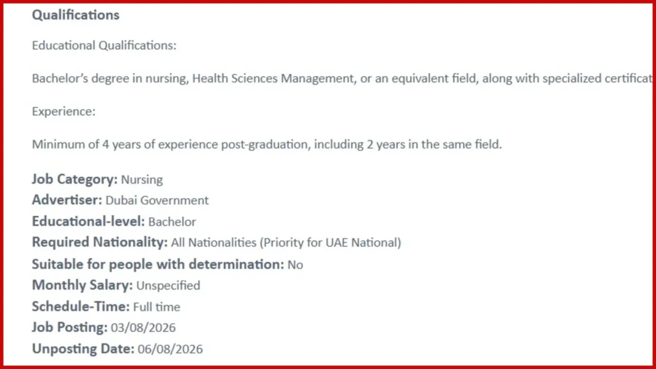 nurse jobs in dubai government nurse jobs in dubai government