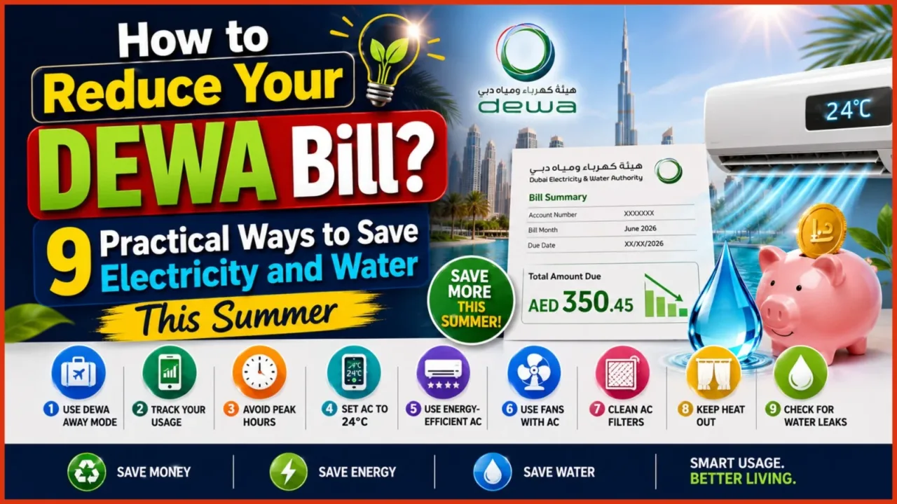 How to reduce your DEWA bill