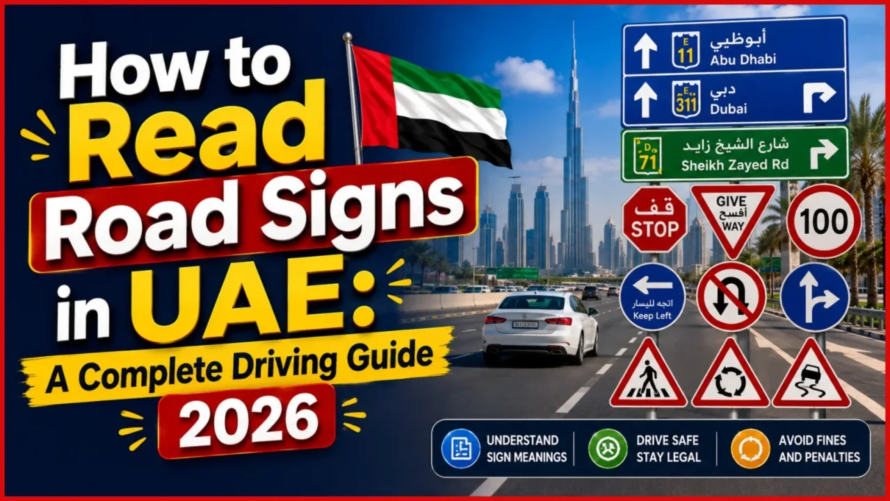 How to Read Road Signs in UAE