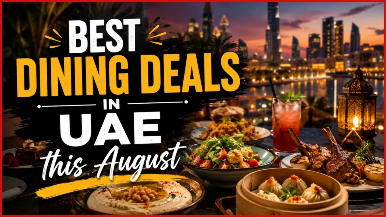 best dining deals in UAE this August