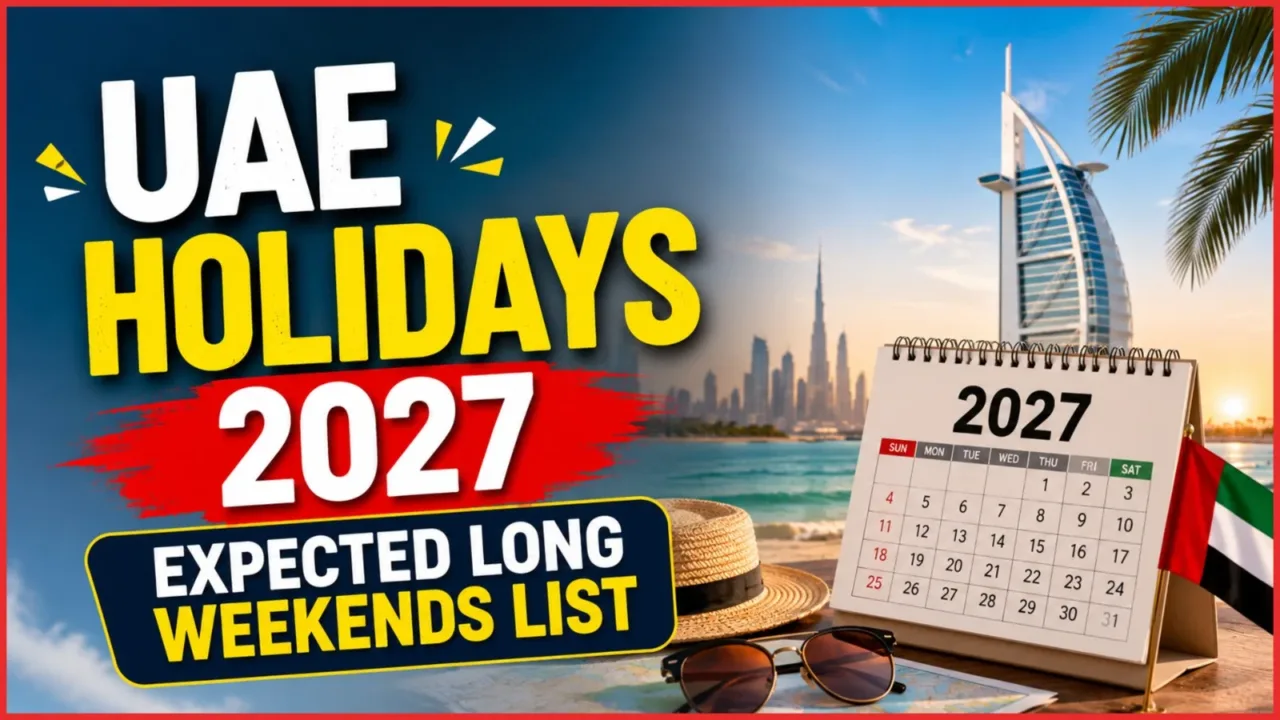 UAE Holidays 2027