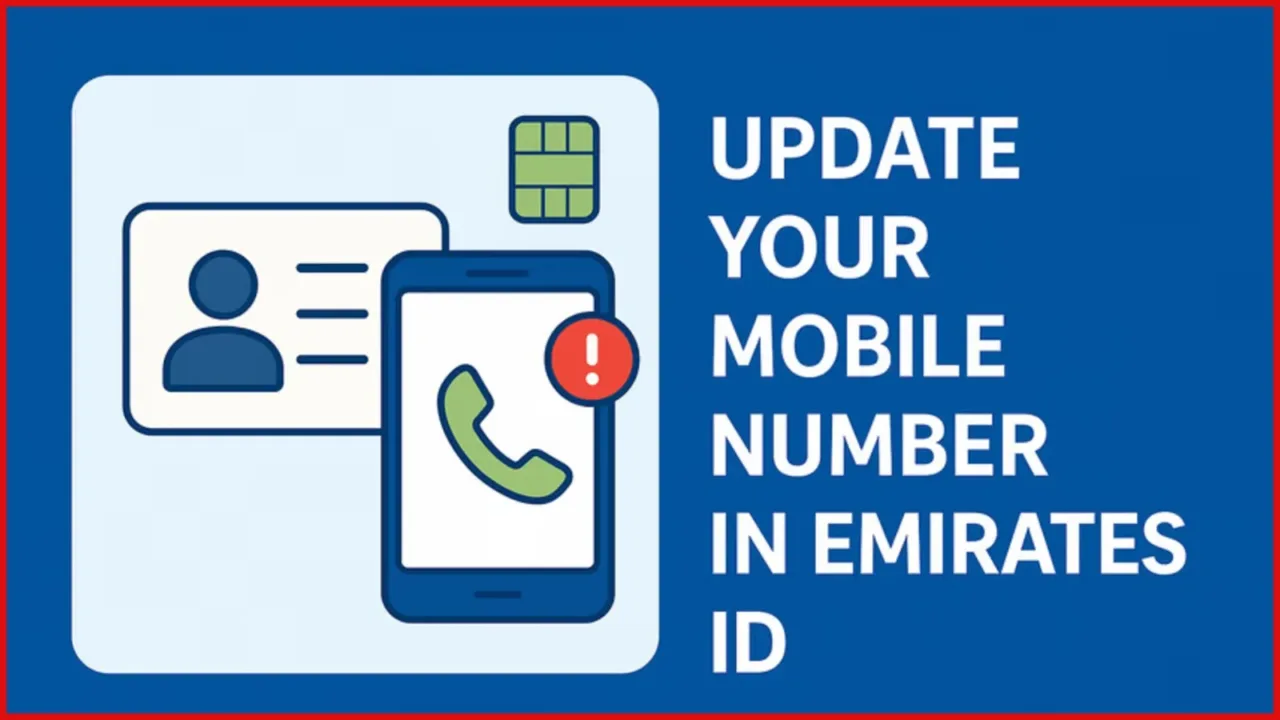 How to Change Emirates ID Mobile Number How to Change Emirates ID Mobile Number