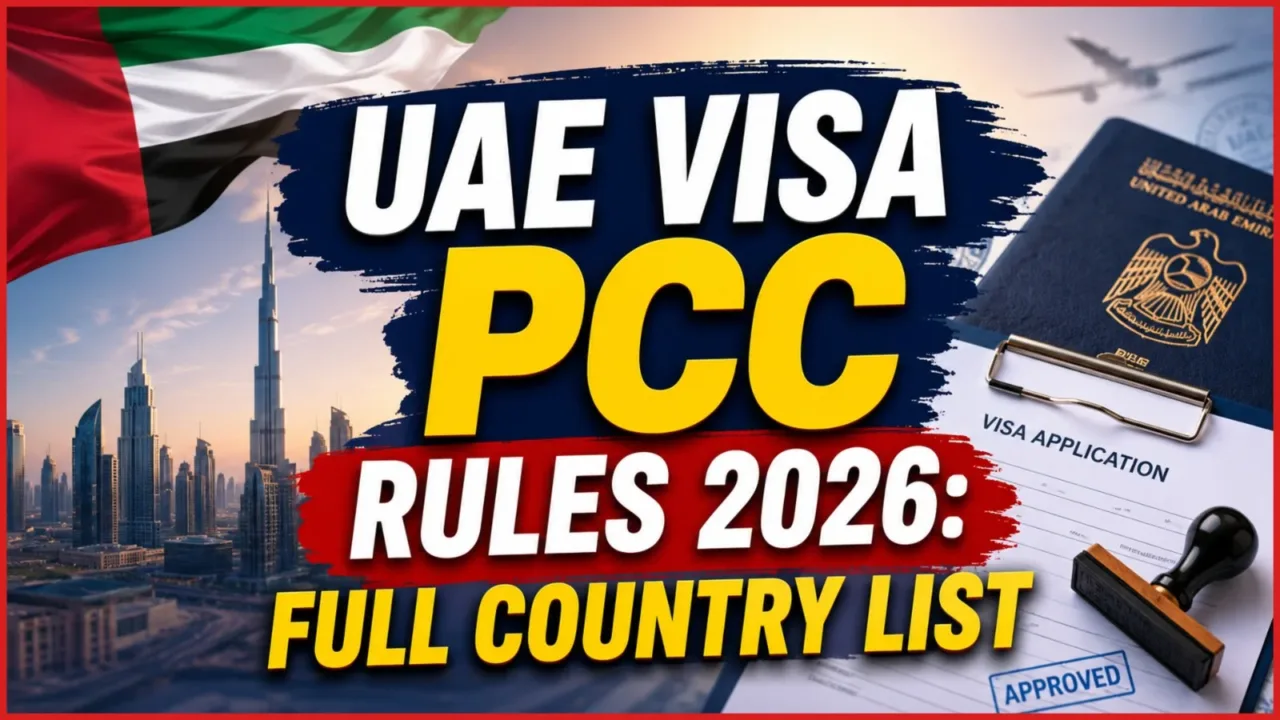UAE visa PCC mandatory rules 2026