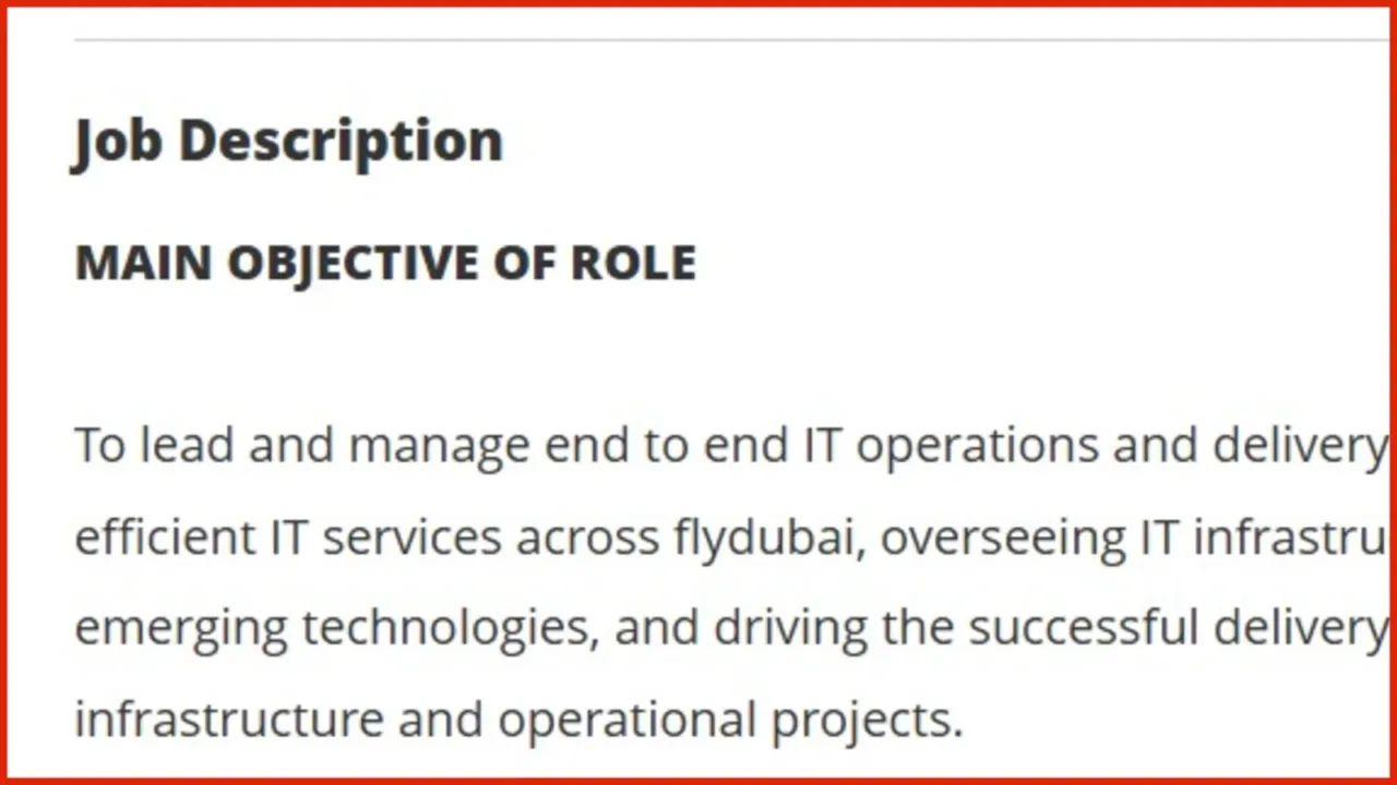 Flydubai IT jobs Dubai Flydubai IT jobs Dubai