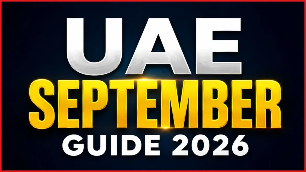 UAE September Guide 2026