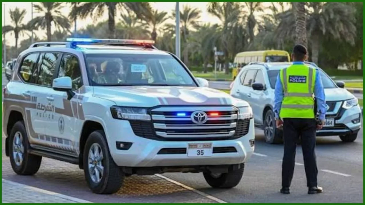 sharjah police car theft recovery
