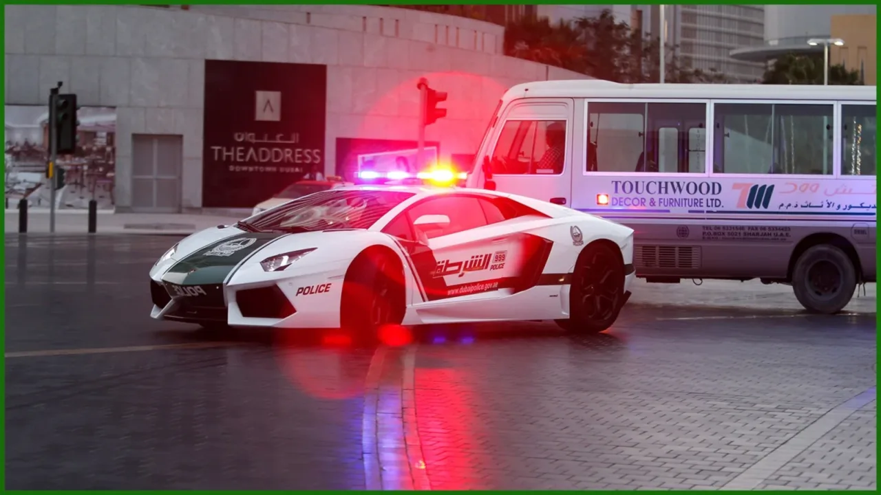 sharjah police car theft recovery