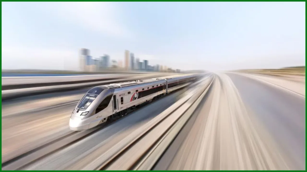 Etihad Rail Passenger Train