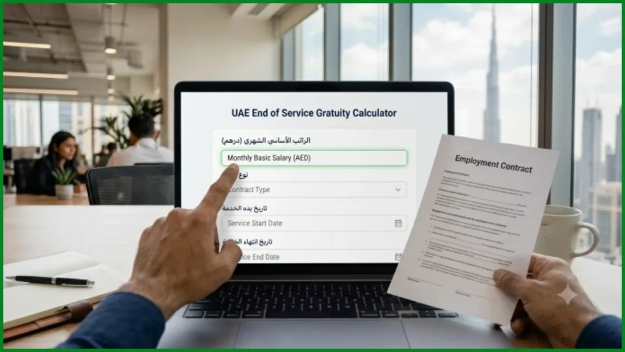 how I calculate UAE gratuity