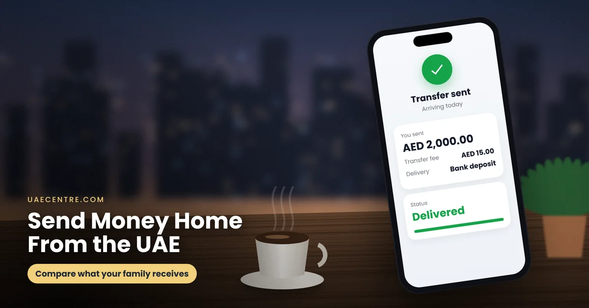 Sending money home from the UAE using a phone app